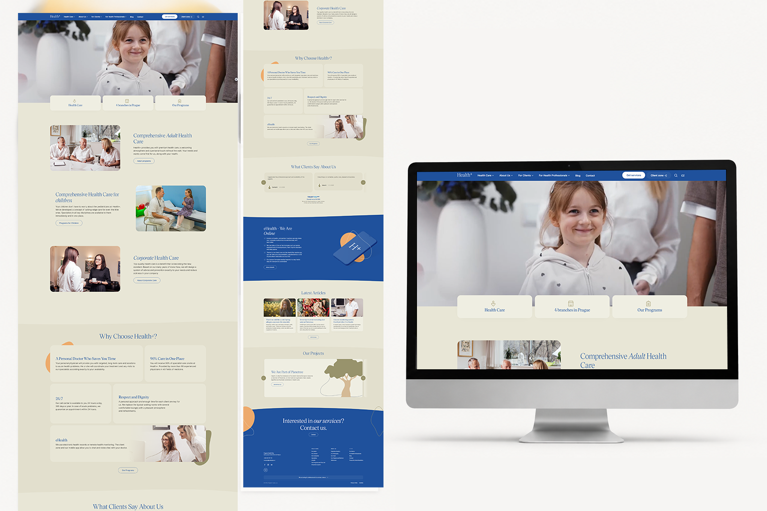 Health Plus Website Case Study