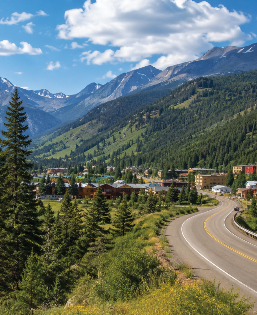 Empire Colorado mountain scenery
